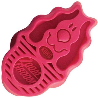 Brosse pour Chiens KONG ZoomGroom - Rouge pour Grands Chiens - Toilettage & Shampooing - Publicité Brosse pour Chiens KONG ZoomGroom - Rouge pour Grands Chiens - Toilettage & Shampooing - Publicité