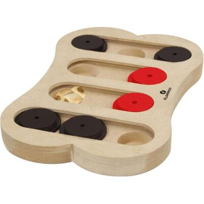 Flamingo Jeu en Bois pour Chiens - Puzzle - 30x20cm - Publicité Flamingo Jeu en Bois pour Chiens - Puzzle - 30x20cm - Publicité