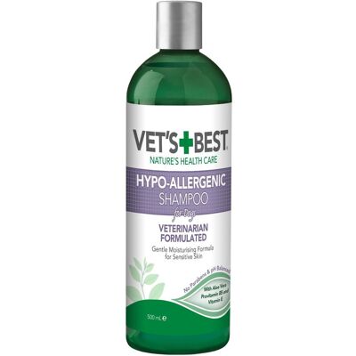Shampoing Hypo-Allergénique Vet's Best - 500ml - Publicité Shampoing Hypo-Allergénique Vet's Best - 500ml - Publicité
