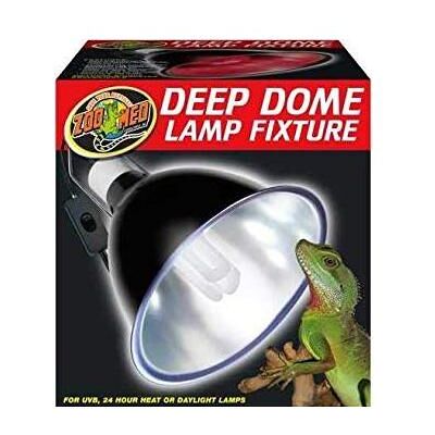 Support de Lampe à Dôme Profond - Lumière pour Reptiles - Publicité Support de Lampe à Dôme Profond - Lumière pour Reptiles - Publicité