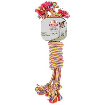 Zolux Jouet corde coloré 35cm - Jouet pour chien - Publicité Zolux Jouet corde coloré 35cm - Jouet pour chien - Publicité