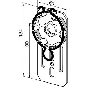 somfy, Transmission : accessoires, Palier d'entraînement 9703948 pour les entraînements LT50 Accessoires pour les entraînements de (Boîtier de roulement) - Publicité somfy, Transmission : accessoires, Palier d'entraînement 9703948 pour les entraînements LT50 Accessoires pour les entraînements de (Boîtier de roulement) - Publicité