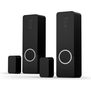 Philips Hue, Protection contre le cambriolage + système d'alarme, Capteur de contact Secure, lot de 2 - Publicité Philips Hue, Protection contre le cambriolage + système d'alarme, Capteur de contact Secure, lot de 2 - Publicité