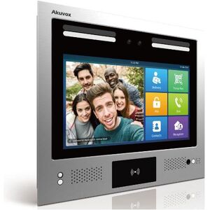 Akuvox, Sonnette + interphone, Video-TFE X916S Main Body, starlight camera, card reader, Android, black (Ethernet, WiFi) - Publicité Akuvox, Sonnette + interphone, Video-TFE X916S Main Body, starlight camera, card reader, Android, black (Ethernet, WiFi) - Publicité