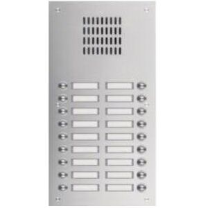 Elcom, Sonnette + interphone, ELCO TVG-18/2 TVG-18/2 Station de porte encastrée Acier inoxydable (Filaire) - Publicité Elcom, Sonnette + interphone, ELCO TVG-18/2 TVG-18/2 Station de porte encastrée Acier inoxydable (Filaire) - Publicité