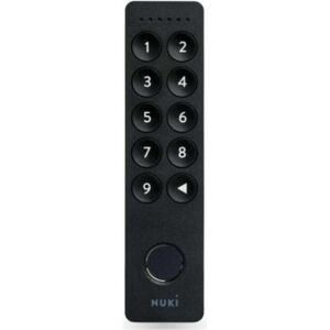 Nuki, Système de contrôle d’accès, Clavier de commande 2.0 (Combinaison électronique de chiffres, Empreinte digitale) - Publicité Nuki, Système de contrôle d’accès, Clavier de commande 2.0 (Combinaison électronique de chiffres, Empreinte digitale) - Publicité