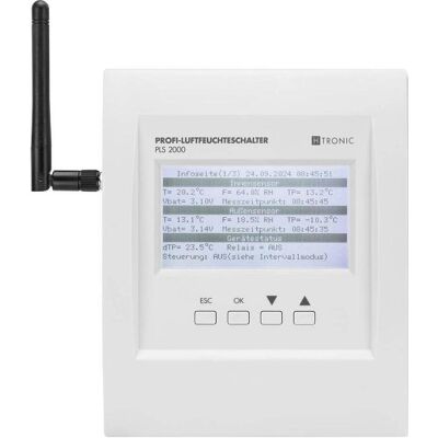 H-Tronic, Humidimètre, Feuchteregler 1 St. PLS2000 Messbereich: -40 - 125 °C (L x B x H) 170 - Publicité H-Tronic, Humidimètre, Feuchteregler 1 St. PLS2000 Messbereich: -40 - 125 °C (L x B x H) 170 - Publicité