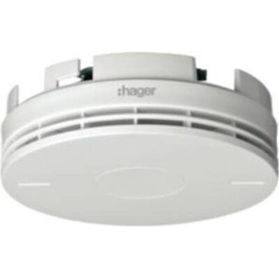 Hager RFA100D Tête de Capteur Sans Fil - Accessoire Détecteur de Fumée - Publicité Hager RFA100D Tête de Capteur Sans Fil - Accessoire Détecteur de Fumée - Publicité