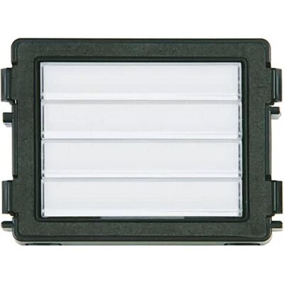 Busch-Jaeger, Sonnette + interphone, Module de touches 51381SP4-03 4/8x (Filaire) - Publicité Busch-Jaeger, Sonnette + interphone, Module de touches 51381SP4-03 4/8x (Filaire) - Publicité