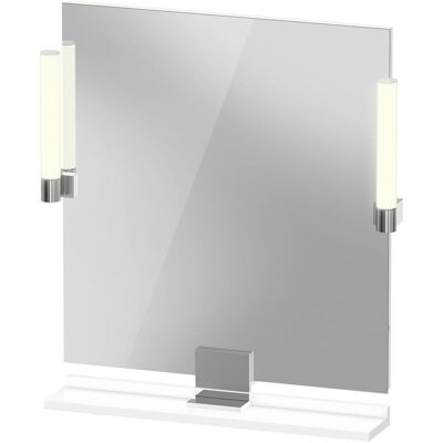 Miroir Duravit Sivida - Éclairage avec capteur, 650x36x650mm - Publicité Miroir Duravit Sivida - Éclairage avec capteur, 650x36x650mm - Publicité
