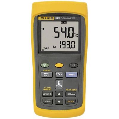 Fluke, Détecteur, Thermomètre FLUK (Appareil de mesure de la température) - Publicité Fluke, Détecteur, Thermomètre FLUK (Appareil de mesure de la température) - Publicité