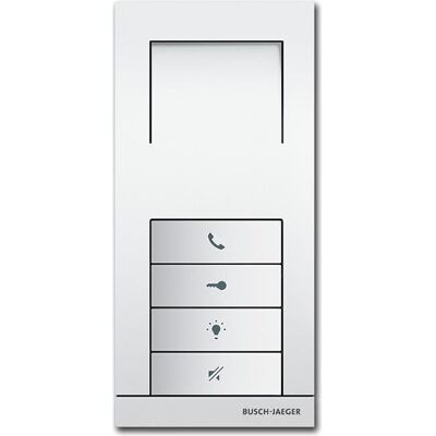 Busch-Jaeger, Sonnette + interphone, BJ 83210 AP-683 Station intérieure audio Busch-Welcome (Câblé) - Publicité Busch-Jaeger, Sonnette + interphone, BJ 83210 AP-683 Station intérieure audio Busch-Welcome (Câblé) - Publicité