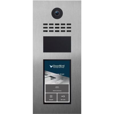 Doorbird, Sonnette + interphone, D31TDV (Bluetooth, Filaire, Sans fil, WiFi) - Publicité Doorbird, Sonnette + interphone, D31TDV (Bluetooth, Filaire, Sans fil, WiFi) - Publicité