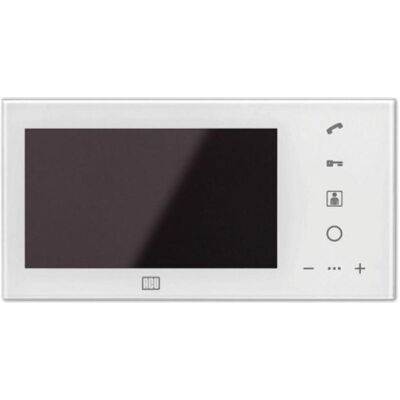 Sonnette + interphone, ACO INS-MP7 WH (Blanc) INSPIRO 7 moniteur numérique couleur pour interphone vidéo (Filaire) - Publicité Sonnette + interphone, ACO INS-MP7 WH (Blanc) INSPIRO 7 moniteur numérique couleur pour interphone vidéo (Filaire) - Publicité