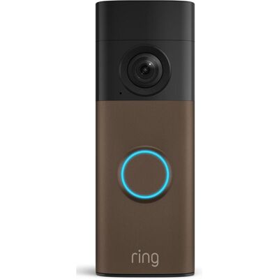 Ring, Sonnette + interphone, - Battery Video Doorbell (2nd Gen) - Matte Mocha - EUUK (Sans fil, WiFi) - Publicité Ring, Sonnette + interphone, - Battery Video Doorbell (2nd Gen) - Matte Mocha - EUUK (Sans fil, WiFi) - Publicité