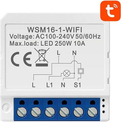 Avatto WSM16-W1 Interrupteur WiFi Intelligent - Publicité Avatto WSM16-W1 Interrupteur WiFi Intelligent - Publicité