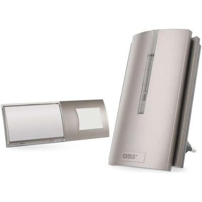 Emos, Sonnette + interphone, Wireless Doorchime&Repeater Ac (Funk) - Publicité Emos, Sonnette + interphone, Wireless Doorchime&Repeater Ac (Funk) - Publicité