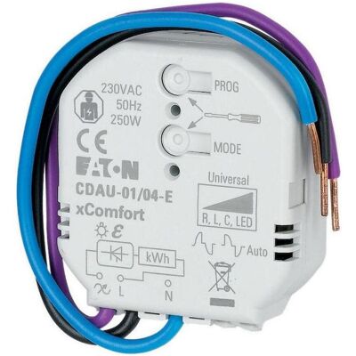 Eaton Variateur intelligent - 250W Blanc - Dimmer - Publicité Eaton Variateur intelligent - 250W Blanc - Dimmer - Publicité