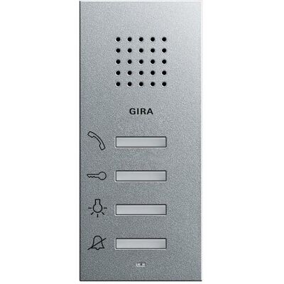 Gira Système 55 Interphone en Aluminium - Type de Produit - Publicité Gira Système 55 Interphone en Aluminium - Type de Produit - Publicité
