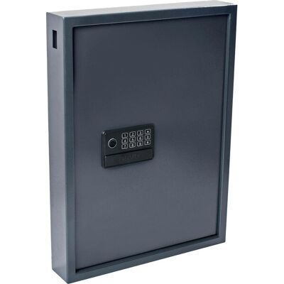 pavo, Coffre-fort à clé + Armoire à clé, Advanced Schlüsseltresor grau mit 50 Haken Elektronikschloss - Publicité pavo, Coffre-fort à clé + Armoire à clé, Advanced Schlüsseltresor grau mit 50 Haken Elektronikschloss - Publicité