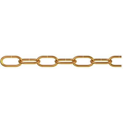 Dörner + Helmer, Chaîne, Chaine décorative DH n° 8020, Ø 2 mm, laitonnée, 10 m (10 m) - Publicité Dörner + Helmer, Chaîne, Chaine décorative DH n° 8020, Ø 2 mm, laitonnée, 10 m (10 m) - Publicité