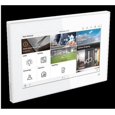 Busch-Jaeger, Sonnette + interphone, IP Touch Lite 7 (Ethernet, Filaire, WiFi) - Publicité Busch-Jaeger, Sonnette + interphone, IP Touch Lite 7 (Ethernet, Filaire, WiFi) - Publicité