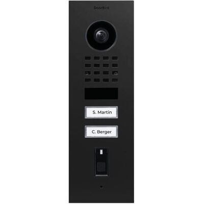 Doorbird, Sonnette + interphone, IP Video Türsprechanlage (Bluetooth Faible consommation, Ethernet, Filaire, WiFi) - Publicité Doorbird, Sonnette + interphone, IP Video Türsprechanlage (Bluetooth Faible consommation, Ethernet, Filaire, WiFi) - Publicité