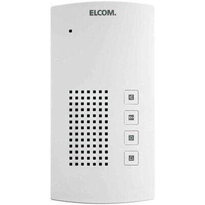 Elcom BFT-200 - Station intérieure mains libres - Blanc - Interphone - Publicité Elcom BFT-200 - Station intérieure mains libres - Blanc - Interphone - Publicité