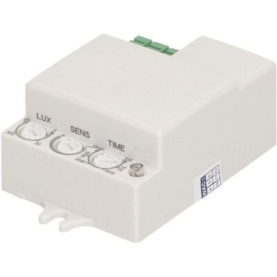 Capteur de Mouvement Micro-ondes Orno - 180/360° 3-2000 lx - Utilisation Intérieure - Publicité Capteur de Mouvement Micro-ondes Orno - 180/360° 3-2000 lx - Utilisation Intérieure - Publicité