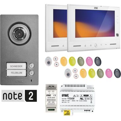 Grothe, Sonnette + interphone, Kit d'interphone vidéo GROT (Filaire, WiFi) - Publicité Grothe, Sonnette + interphone, Kit d'interphone vidéo GROT (Filaire, WiFi) - Publicité