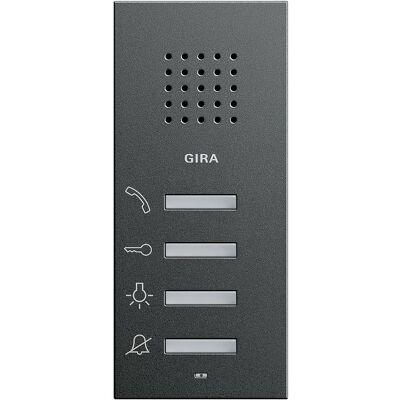 Gira 125028 Système d'Interphone en Surface - Porte - Publicité Gira 125028 Système d'Interphone en Surface - Porte - Publicité