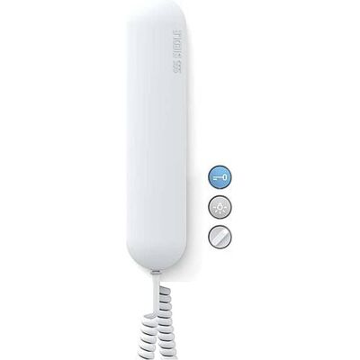 Siedle HTS 811-0 Blanc Brillant Interphone - Intercom system - Publicité Siedle HTS 811-0 Blanc Brillant Interphone - Intercom system - Publicité