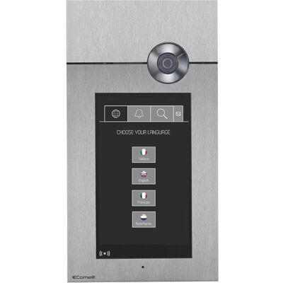 Station de Porte Vidéo en Acier Inoxydable - 3453S/A - Résistant au vandalisme 8" - Publicité Station de Porte Vidéo en Acier Inoxydable - 3453S/A - Résistant au vandalisme 8" - Publicité