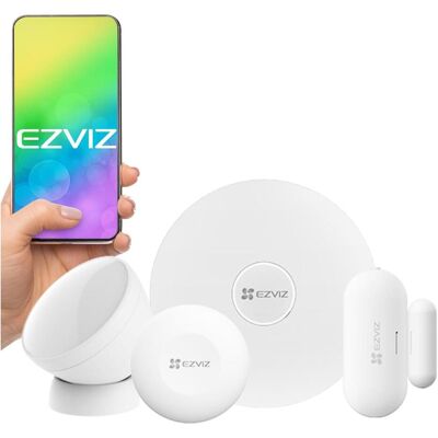 Kit de Capteurs de Sécurité Sans Fil EZVIZ EZVCSB1 - Kit de Capteur - Publicité Kit de Capteurs de Sécurité Sans Fil EZVIZ EZVCSB1 - Kit de Capteur - Publicité