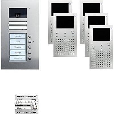 TCS, Sonnette + interphone, Video pack5 Video color PVU1750-0010Poste extérieur AVU 5 touches UP 5x (Filaire) - Publicité TCS, Sonnette + interphone, Video pack5 Video color PVU1750-0010Poste extérieur AVU 5 touches UP 5x (Filaire) - Publicité