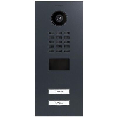 DoorBird D2102V Interphone Vidéo IP - Satin RAL 7016 - Interphone Vidéo - Publicité DoorBird D2102V Interphone Vidéo IP - Satin RAL 7016 - Interphone Vidéo - Publicité