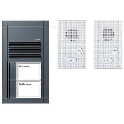 Siedle, Sonnette + interphone, Station de porte audio (Filaire) - Publicité Siedle, Sonnette + interphone, Station de porte audio (Filaire) - Publicité