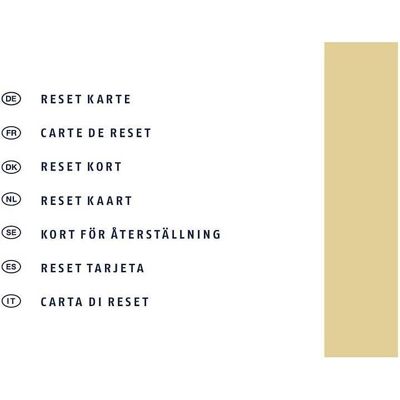 Abus, Système de contrôle d’accès, TECTIQ Reset Card - Publicité Abus, Système de contrôle d’accès, TECTIQ Reset Card - Publicité