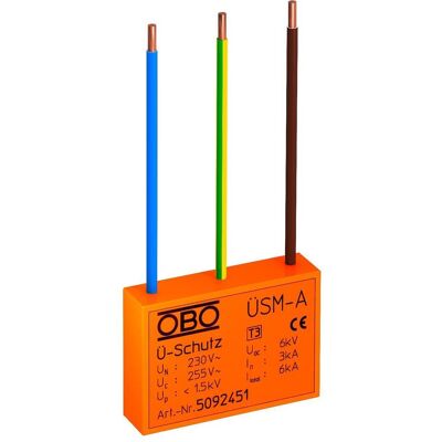 OBO Bettermann - UOSMA150 - Module de protection contre les surtensions - Protection contre surtensions pour tous les systèmes d'installation - Publicité OBO Bettermann - UOSMA150 - Module de protection contre les surtensions - Protection contre surtensions pour tous les systèmes d'installation - Publicité
