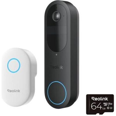 Reolink, Sonnette + interphone, Sonnette de porte vidéo (WiFi) - Publicité Reolink, Sonnette + interphone, Sonnette de porte vidéo (WiFi) - Publicité