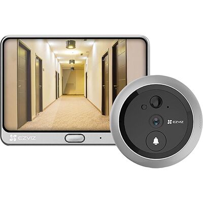 EZVIZ, Sonnette + interphone, DP1C (Sans fil, WiFi) - Publicité EZVIZ, Sonnette + interphone, DP1C (Sans fil, WiFi) - Publicité