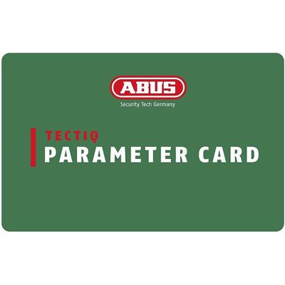 Abus, Système de contrôle d’accès, TECTIQ Parameter Card - Publicité Abus, Système de contrôle d’accès, TECTIQ Parameter Card - Publicité