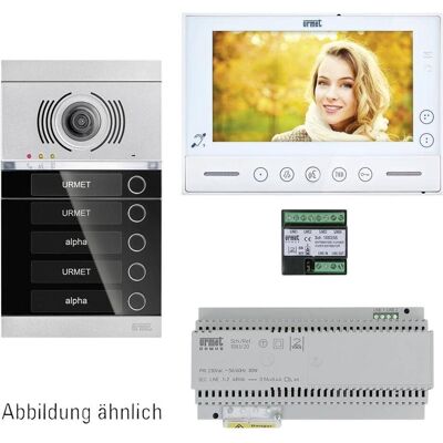 Système d'interphonie vidéo Grothe V-2V-VMO-ASU1-03WE - Noir - Publicité Système d'interphonie vidéo Grothe V-2V-VMO-ASU1-03WE - Noir - Publicité