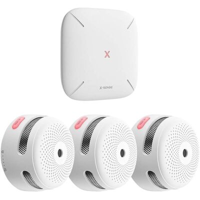 X-Sense, Alarme, Kit de détection de fumée - Publicité X-Sense, Alarme, Kit de détection de fumée - Publicité