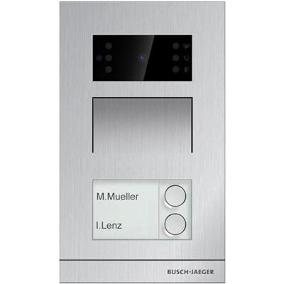 Busch-Jaeger, Sonnette + interphone, Station extérieure vidéo Mini UP (Ethernet, Filaire) - Publicité Busch-Jaeger, Sonnette + interphone, Station extérieure vidéo Mini UP (Ethernet, Filaire) - Publicité
