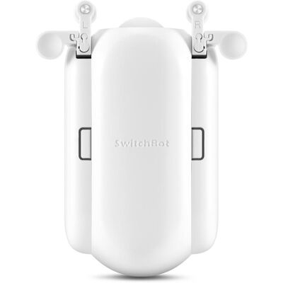 Moteur de rideau SwitchBot I Rail Blanc - Domotique - Publicité Moteur de rideau SwitchBot I Rail Blanc - Domotique - Publicité