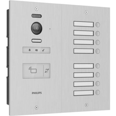 Philips Sonnette + interphone, WelcomeHive Pro 2 Portier vidéo WLAN Unité extérieure Aluminium (WiFi) - Publicité Philips Sonnette + interphone, WelcomeHive Pro 2 Portier vidéo WLAN Unité extérieure Aluminium (WiFi) - Publicité