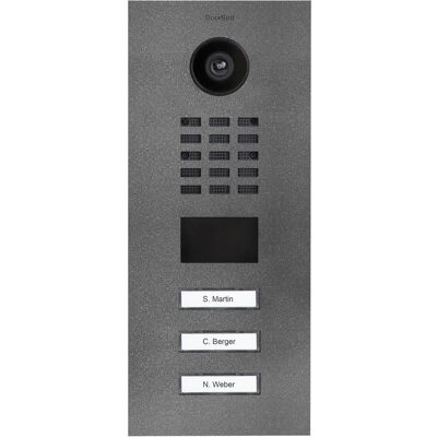 DoorBird D2103V Interphone vidéo IP - Acier inoxydable - IP65 - Objectif 180° - Publicité DoorBird D2103V Interphone vidéo IP - Acier inoxydable - IP65 - Objectif 180° - Publicité