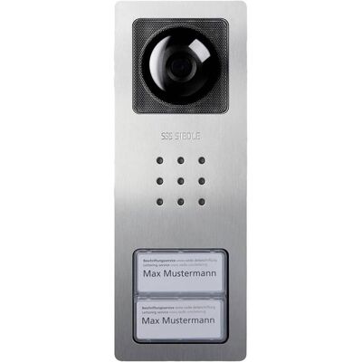 Siedle, Sonnette + interphone, SIE CV 850-2-04 E CV 850-2-04 E Portier vidéo Compact (Filaire) - Publicité Siedle, Sonnette + interphone, SIE CV 850-2-04 E CV 850-2-04 E Portier vidéo Compact (Filaire) - Publicité