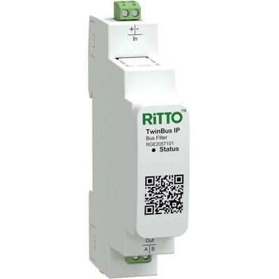 Ritto - RGE2057101 - IP TwinBus - Filtre de bus - Publicité Ritto - RGE2057101 - IP TwinBus - Filtre de bus - Publicité